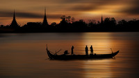 Cambodia Sunset
